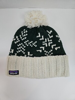 Patagonia Snowbelle Beanie. Everygreen Flakes: Pinyon Green  display picture 3