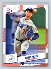 2024 Topps Big League Baseball Card #55 Bobby Miller Los Angeles Dodgers