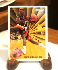 1993-94 Fleer Basketball Award Winner Cliff Robinson #232 Portland Trail Blazers