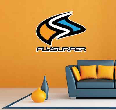 Flysurfer Kiteboarding Kite Room Wall Garage Decor Sticker Decal 25''X20''