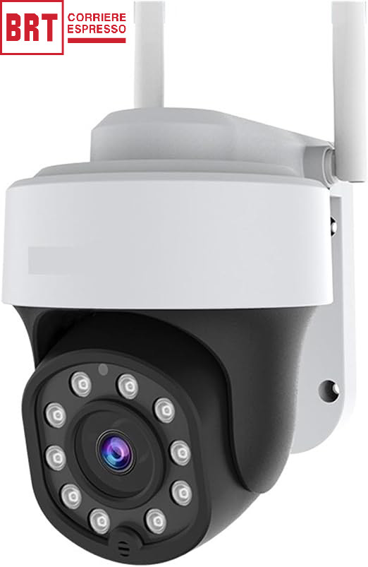 Telecamera IP Esterna 5GHz WIFI HD 1080p: Sicurezza Professionale Impermeabile