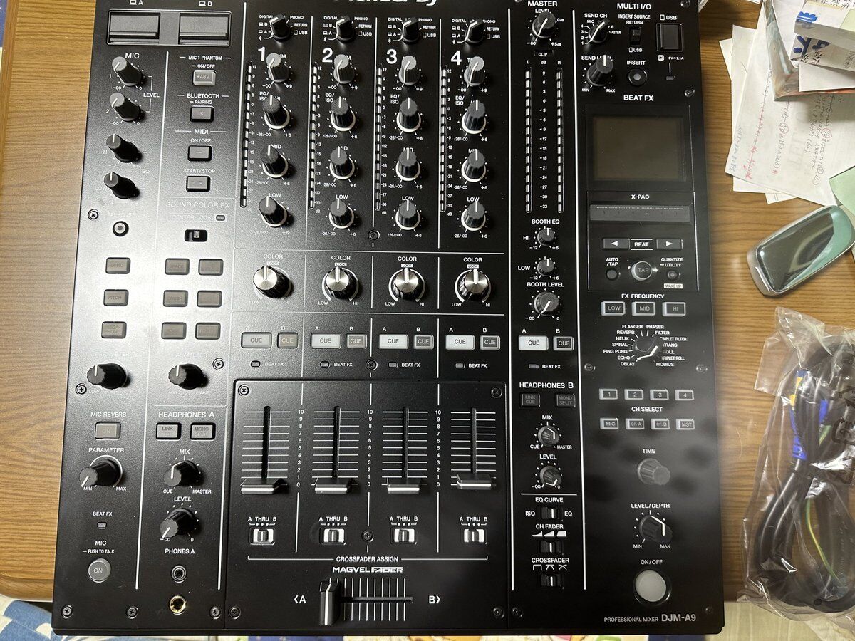 Pioneer DJ DJM-A9 4ch newest professional DJ mixer 100V the BEST MIXIER