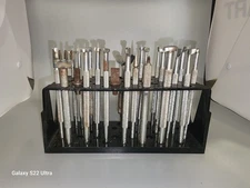 Lot of 26Craftool USA Leather Stamping Tool Punch Geometrics Misc Shapes Smalls