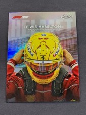 Lewis Hamilton F1 Helmet Collection Refractor 2025 Topps Chrome Formula 1 #HC-2