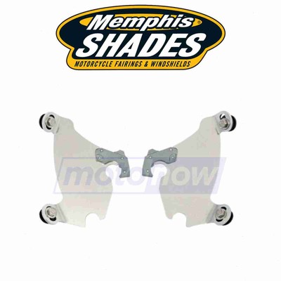 Memphis Shades Plates-Only Kit for Gauntlet Fairing to Fats/Slim, fx