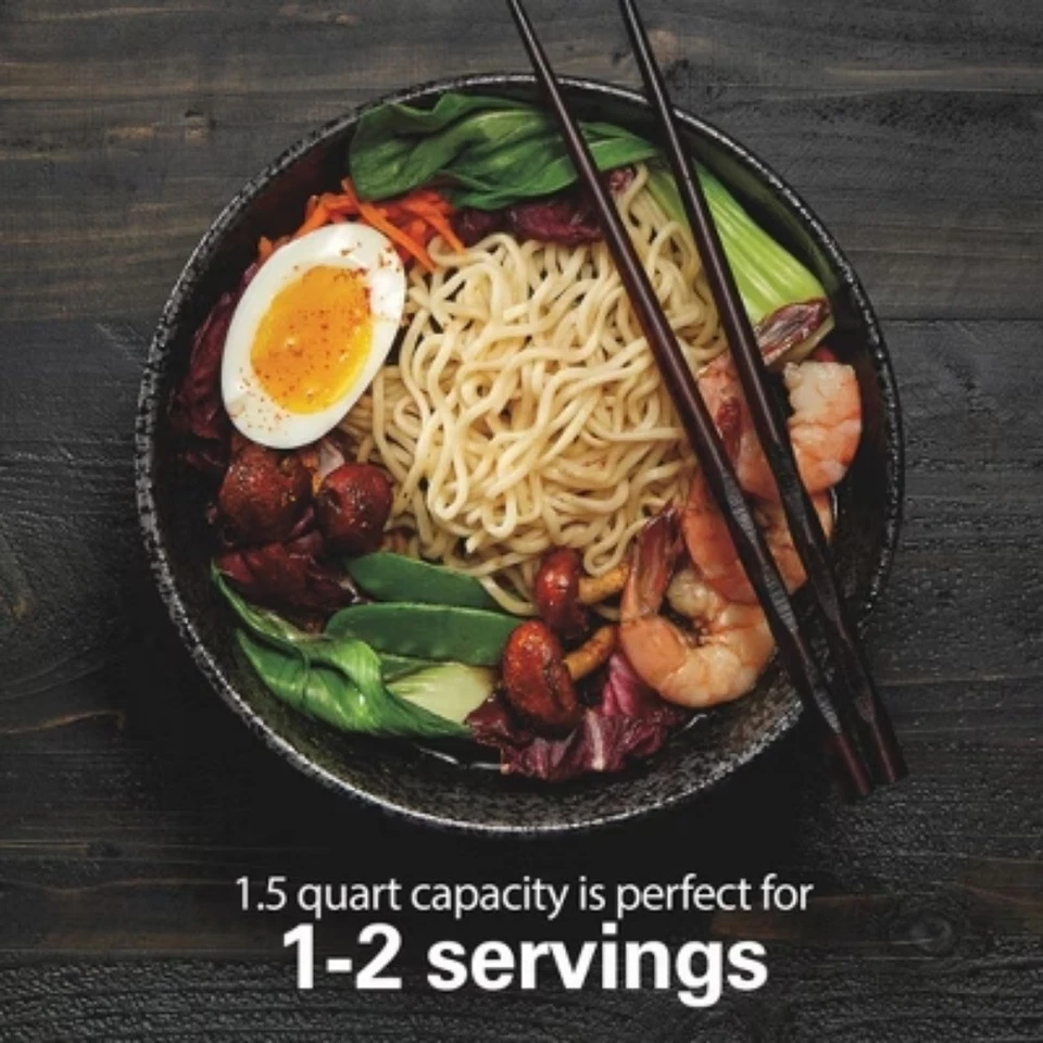 Arrocera digital Hamilton Beach 1,5 qt - plateada Foto 3 de 4