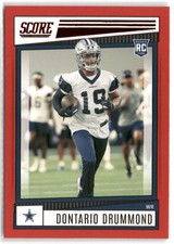 2022 Score 2022 Score #399 Dontario Drummond Red