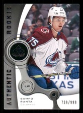 2021-22 SP Game Used 2005-06 Retro Rookies Sampo Ranta 739/999 Colorado