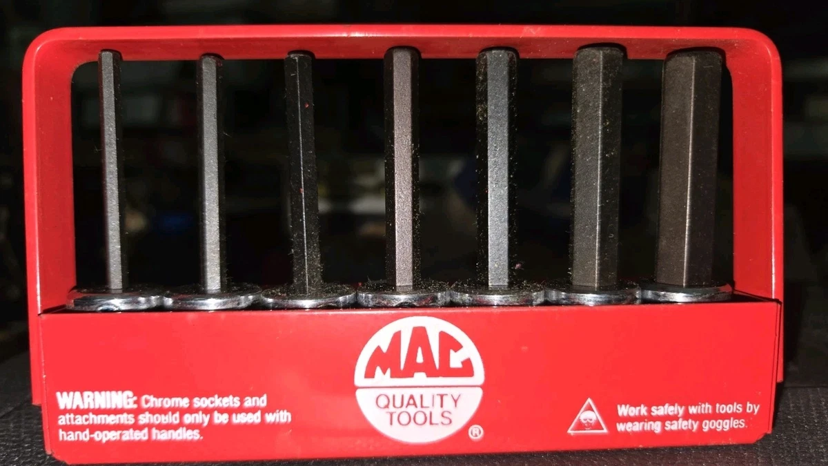 Mac Tools 7/32in. Size Vehicle Sockets and Socket Sets SAE for