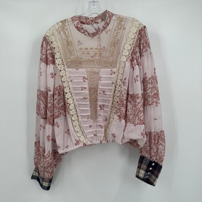 Gimmicks BKE Womens Fairy Romantic Top Size M Batwing Ethereal Shabby Chic