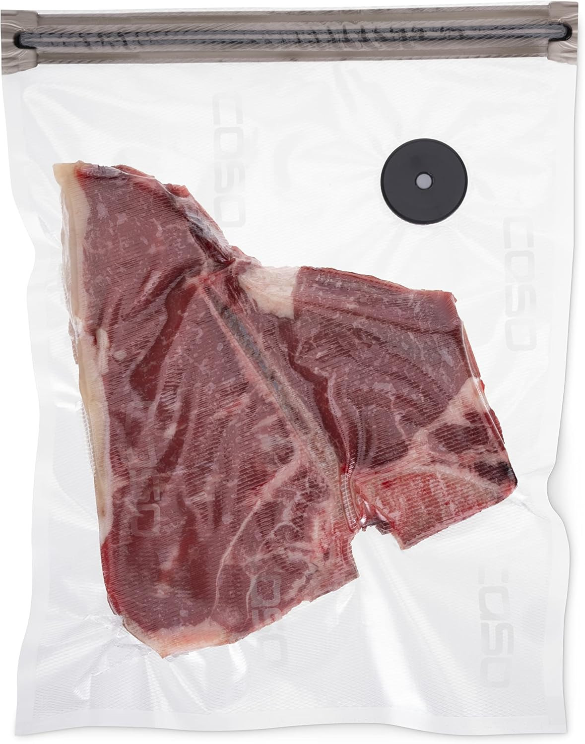 Sacchetti Sottovuoto 26x35 con Zip Caso Design per Cottura Sous Vide