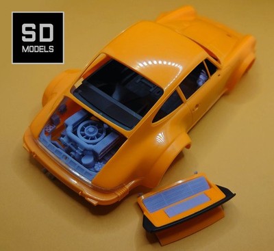 SD-P05+1 1/24 Porsche 934 [Build-in Engine for Tamiya] Additional Parts, Tamiya