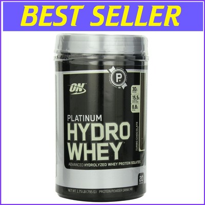 Platinum Hydro Whey Protein Isolate   Turbo Chocolate, 1.75lb Fast Absorption