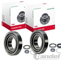 2X FAG RADLAGER-SATZ Hinten Passend FÜR Mitsubishi L L200 Links+Rechts