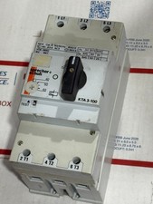 Sprecher+Schuh KTA3-100-63A Manual MOTOR Starter 70hp 40-63 AMPS DIN RAIL MOUNT