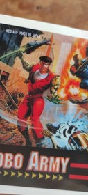 Robo Army Neo Geo Aes SNK insert stickers sticker label  
