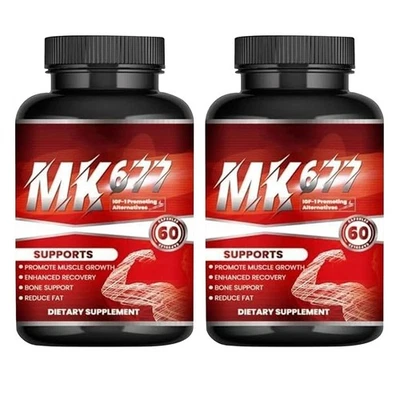 MARKENLOS M K677 Male Enhancement 60 Capsules Energy Stamina - Men's Health Supplement//