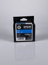 Genuine NIB Epson 770 UltraChrome PRO10 Cyan Ink Cartridge 25mL
