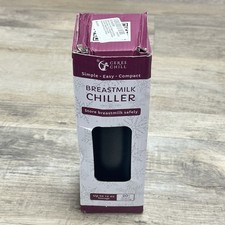 CERES CHILL Mini Breastmilk Chiller Up to 12 oz Reusable Storage Container Black
