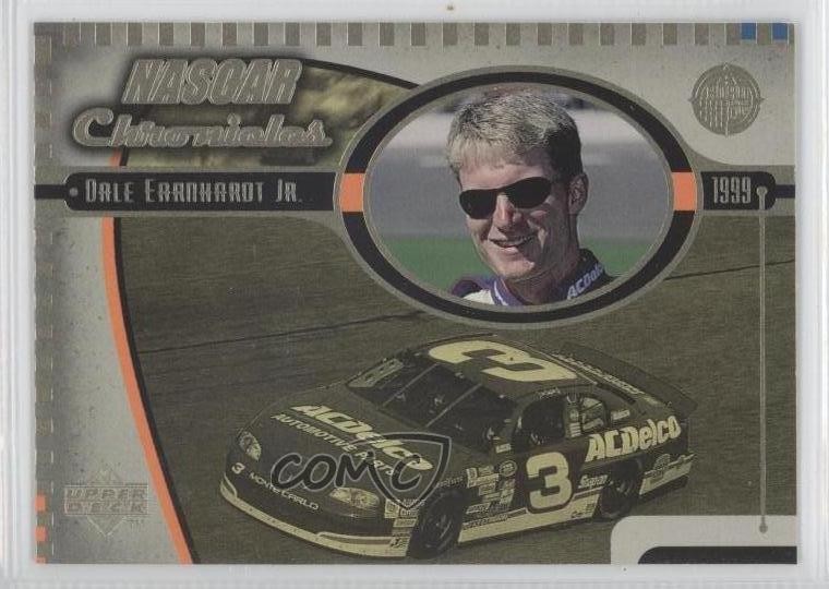 1999 Upper Deck Road to the Cup NASCAR Chronicles Dale Earnhardt Jr HOF 00em