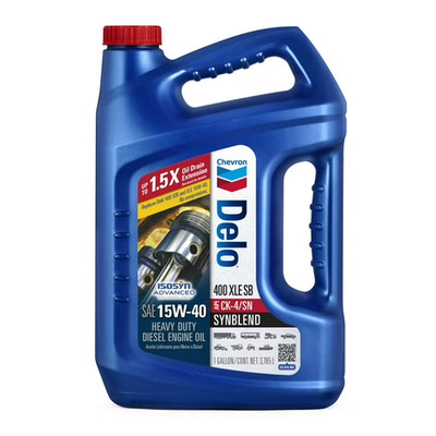 400 XLE SB 15W-40 Synthetic Blend Diesel Motor Oil 1 Gal Multi-Pack