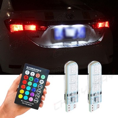 2X Dash Instrument Cluster Gauge light T10 RGB Fit 1998 1999-2002 Honda Accord
