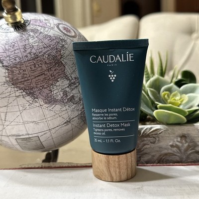 CAUDALIE - INSTANT DETOX MASK - TRAVEL SIZE 35ml / 1.1oz - BRAND NEW SEALED