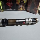 Star Wars Lightsaber Forge Mace Windu Extendable Purple Lightsaber Untested — photo 2