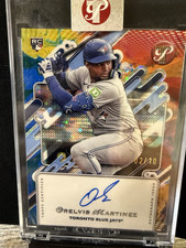 Topps Pristine 2025 Encased Orelvis Martinez Auto Pristine Pulsar PA-OM /10