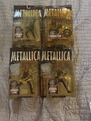 2001 McFarlane Spawn Metallica Harvesters of Sorrow COMPLETE 4 FIGURE SET SEALED
