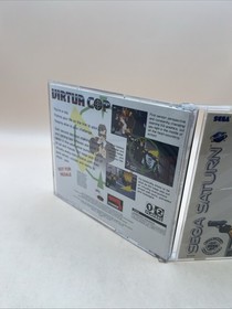 Sega Saturn - Virtua Cop - Complete in Box CIB Tested Case Broke