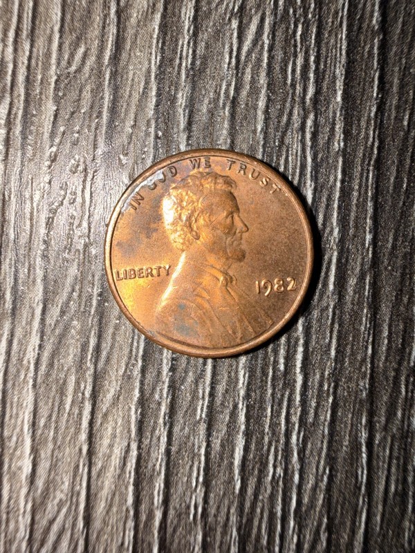 USA Lincoln Memorial Cent • 1982 Copper plated zinc