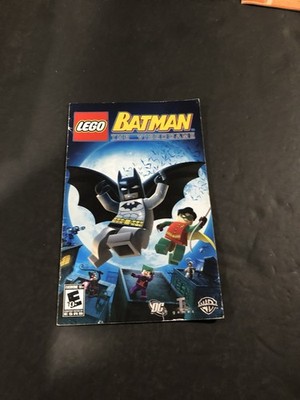 lego batman the video game ps2 Manual Only