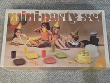 Vintage 1980 Tupperware 10pc Mini Party Set