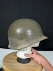 M1 Helmet Shell Front Seam Swivel Bale FSSB US Military Vintage WWII Vietnam