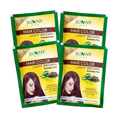 Sonnige Haarfarbe mit einzigartiger Mischung aus Henna, Amla, Shikakai &...