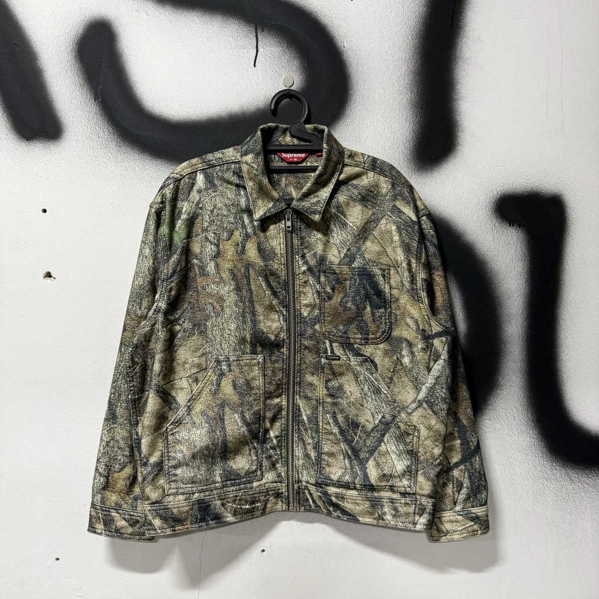 Supreme 迷彩外套、夹克、背心棉外壳男士| eBay