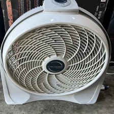 Lasko 20" Cyclone Air Circulator Fan with Wall Mount Option, White, 23" H