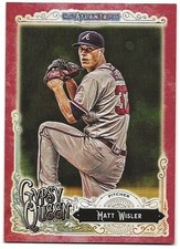 Matt Wisler 2017 Topps Gypsy Queen Red /10 Atlanta Braves