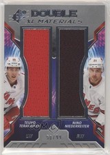 2020 SPx Double XL Duos Materials 50/99 Teuvo Teravainen Nino Niederreiter yc8