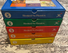 Vintage Hooked on Phonics All Levels 1-5 Level 1 USED Level 2 - 5 New Unused