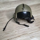 G.I. Joe fighter pilot helmet Helicopter 1:6 Scale Diaroma Mic Visor Antenna