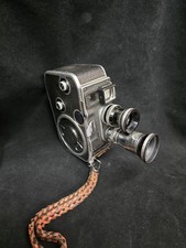 Paillard Bolex B8 8mm Movie Camera UNTESTED , Kern Paillard 13mm Lens