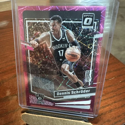 2023 Panini Donruss Optic Pink Velocity Prizm 64/79 Dennis Schroder Schröder#106