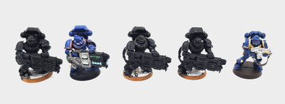 Devastator Squad Grav Cannon Ultramarines Space Marines Warhammer 40K classic