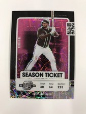 2021 Panini Contenders #24 Eric Hosmer Optic Pink Velocity /9 Padres