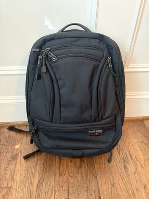 #ad Tom Bihn Synik 30 Black X Pac Wasabi Halcyon Backpack Gently Used $275.00
