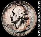 1959 Silver Washington Quarter - Choice Gem Brilliant Unc  Lustrous  #J9778