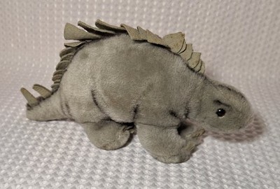 Vintage 1980 R. DAKIN Stegosaurus Dinosaur Plush Nut Stuffed Animal Prehistoric