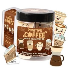 Emotional Support Coffee Jar   Funny Coffee Gifts for Women  Positive Coffee